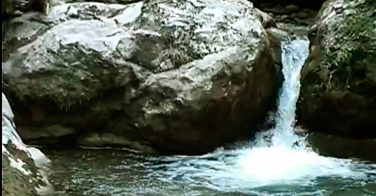 Водопад в Жоэкварском ущелье